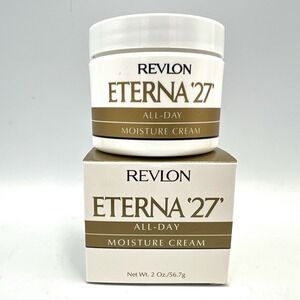 Revlon Eterna '27' All-Day Moisture Cream Net Wt. 2 oz / 56.7g - New (Open Box)